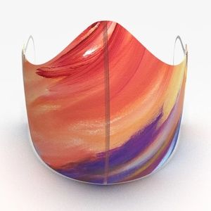 TAILORED SUNSET FINE ART FASHION GRAPHIC MASK